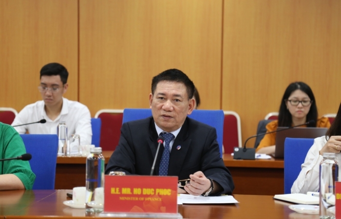 Bộ trưởng Bộ Tài chính đề nghị IMF hỗ trợ Việt Nam trong triển khai áp dụng thuế tối thiểu toàn cầu