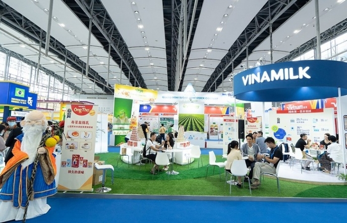 Sữa đặc Ông Thọ của của Vinamilk tạo sức hút ấn tượng tại hội chợ quốc tế Quảng Châu