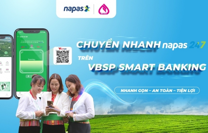 NAPAS hợp tác với Ngân hàng Chính sách xã hội triển khai dịch vụ Chuyển nhanh NAPAS 247