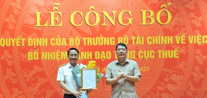 Ông Mai Sơn được bổ nhiệm chức vụ Phó Tổng cục trưởng Tổng cục Thuế