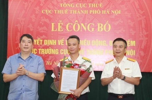 Bổ nhiệm ông Vũ Mạnh Cường giữ chức Cục trưởng Cục Thuế TP Hà Nội