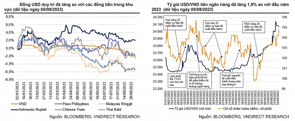 Diễn biến tỷ giá