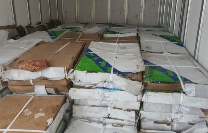 Hà Nội: Xử phạt đối tượng kinh doanh 5,6 tấn dạ dày lợn nhập lậu