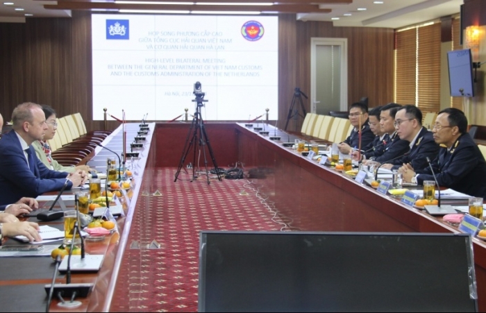 Tổng cục trưởng Nguyễn Văn Cẩn tiếp Phó Tổng cục trưởng Hải quan Hà Lan
