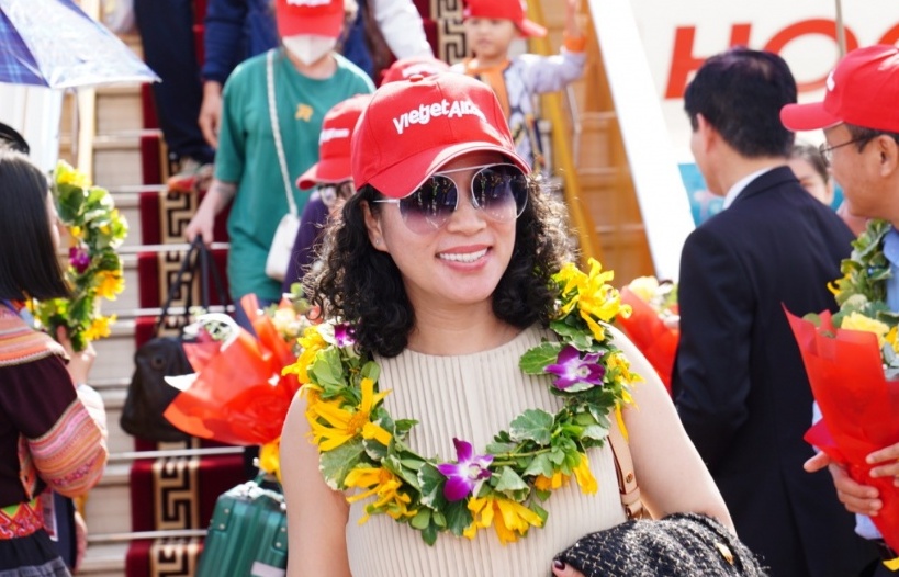 Đường bay TP Hồ Chí Minh - Điện Biên của Vietjet chính thức khai trương