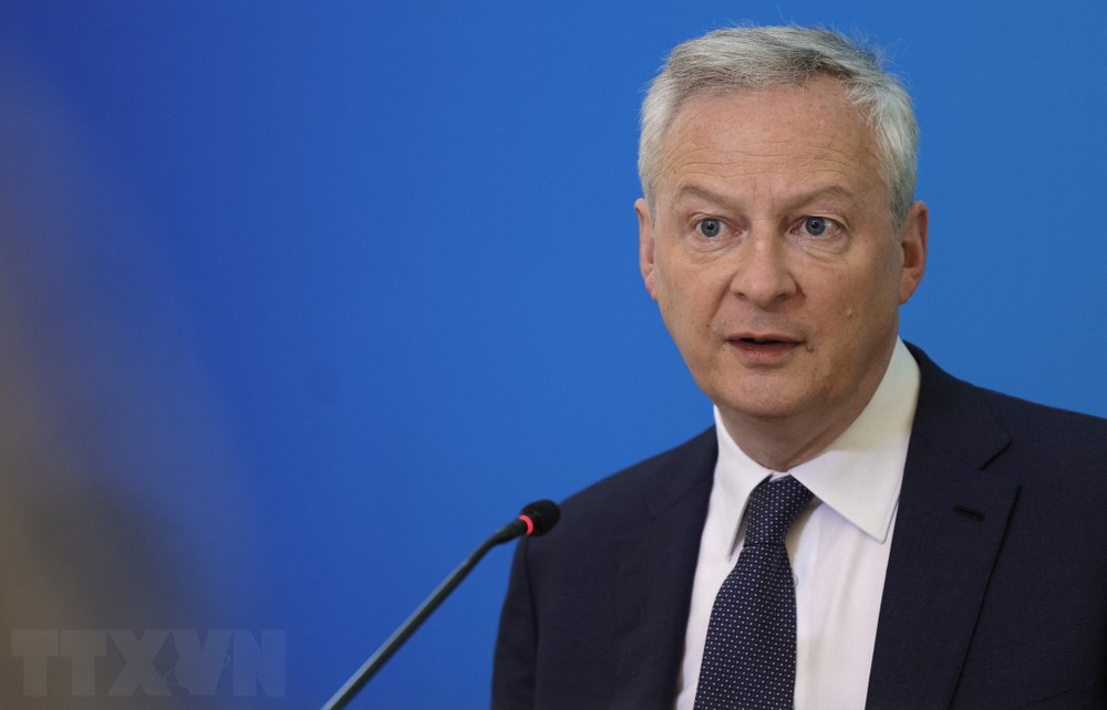 Bộ trưởng Tài chính Pháp Bruno Le Maire. (Ảnh: AFP/TTXVN)