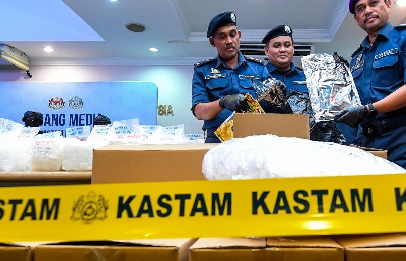Malaysia thu giữ 380kg ma túy trị giá hơn 65 tỷ đồng tại Sân bay Kuala Lumpur