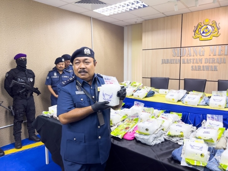 Hải quan Malaysia thu giữ 87,8 kg ma túy trong quý I/2024