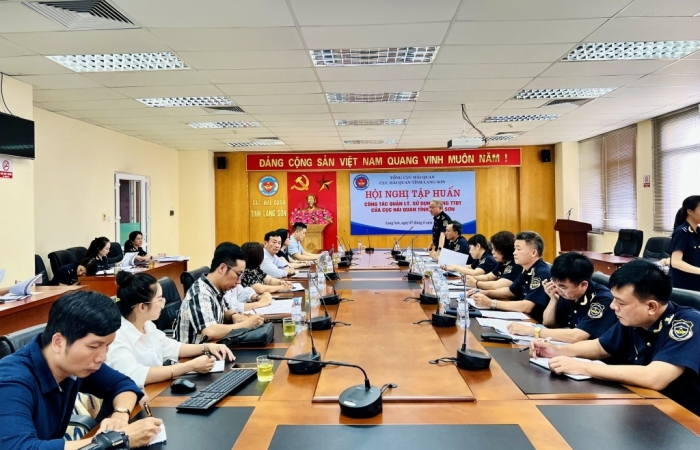 Hải quan Lạng Sơn tập huấn công tác quản lý, sử dụng cổng thông tin điện tử