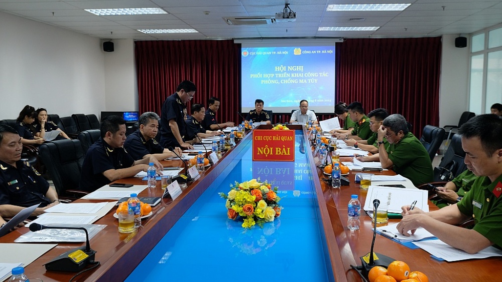 Lực lượng Hải quan, Công an Hà Nội tăng cường phối hợp phòng, chống ma túy