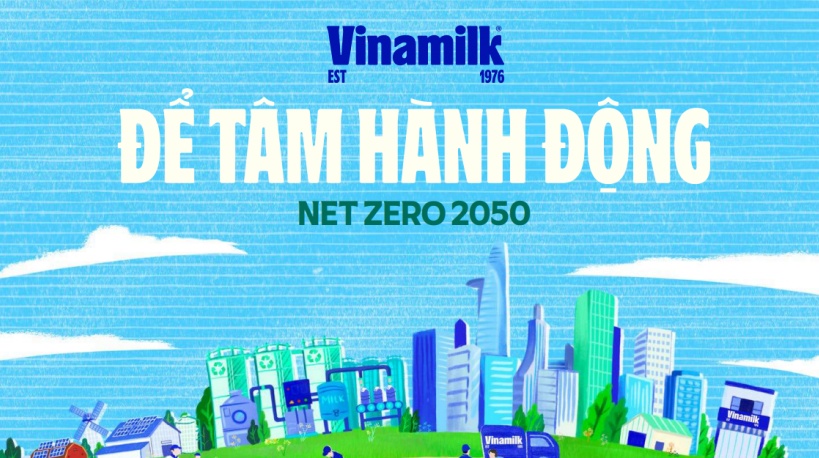 Vinamilk công bố chủ đề phát triển bền vững, chọn chủ đề: Net Zero 2050