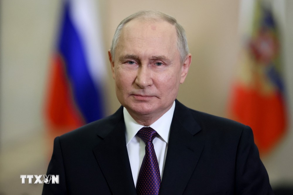 Tổng thống Nga Vladimir Putin. (Nguồn: AFP/TTXVN)