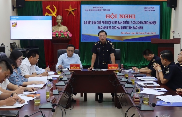 Hải quan Bắc Ninh và Ban Quản lý KCN tỉnh phối hợp thực chất, hiệu quả