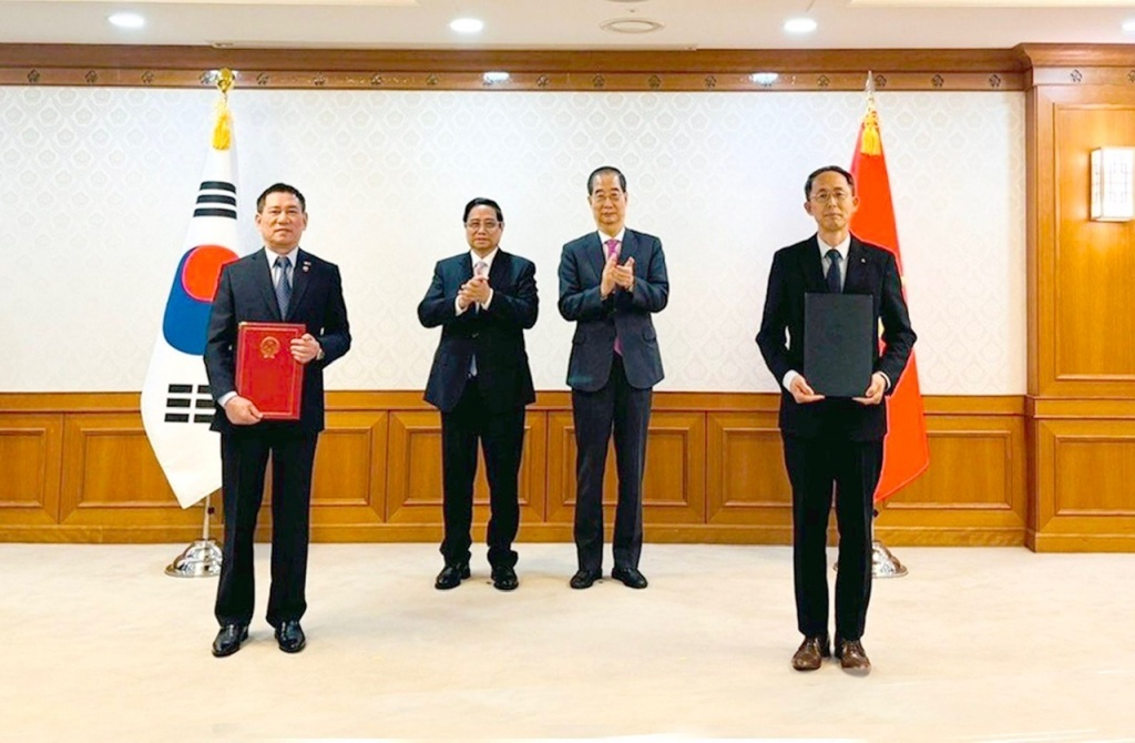 Việt Nam - Hàn Quốc trao đổi thỏa thuận vay trị giá 188,1 triệu USD