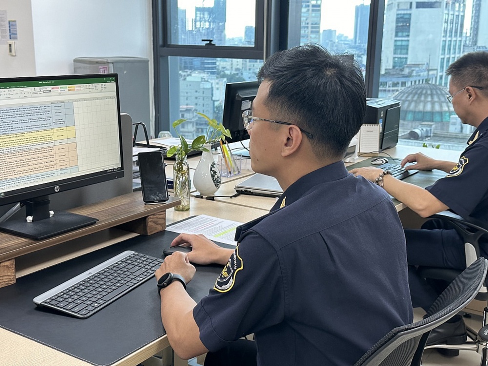 Phòng Thuế XNK- Cục Hải quan TPHCM. Ảnh: T.H