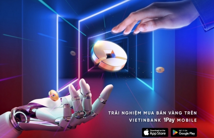 Triển khai mua bán vàng (digiGOLD) trên ứng dụng số VietinBank iPay Mobile