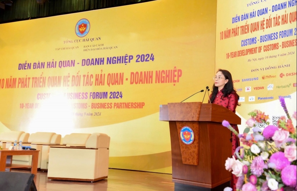 Khai mạc Diễn đàn Hải quan-Doanh nghiệp 2024: “10 năm phát triển quan hệ đối tác Hải quan- Doanh nghiệp”