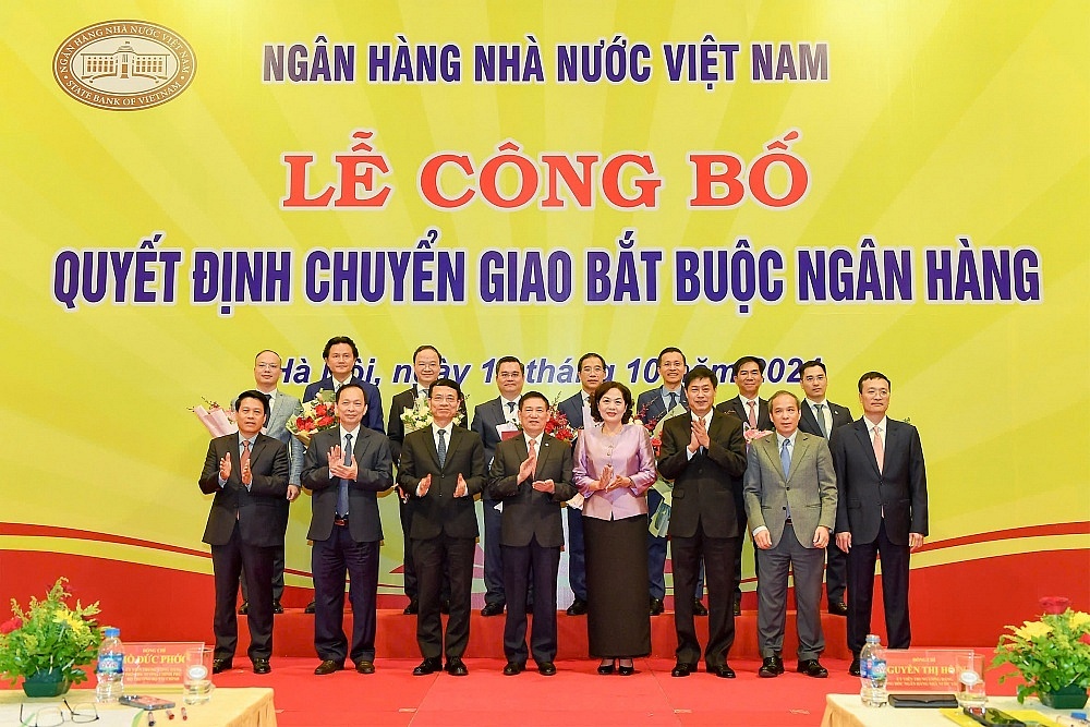 Phó Thủ tướng Hồ Đức Phớc: Các ngân hàng nhận và được chuyển giao cần thực hiện đúng đề án