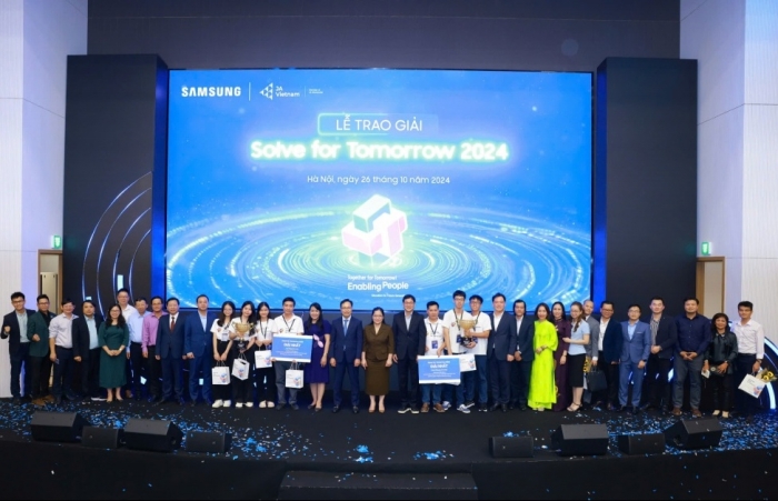 Samsung Việt Nam công bố kết quả cuộc thi Solve for Tomorrow 2024