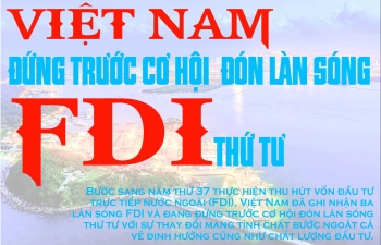 (LONGFORM) Việt Nam đứng trước cơ hội đón làn sóng FDI thứ tư