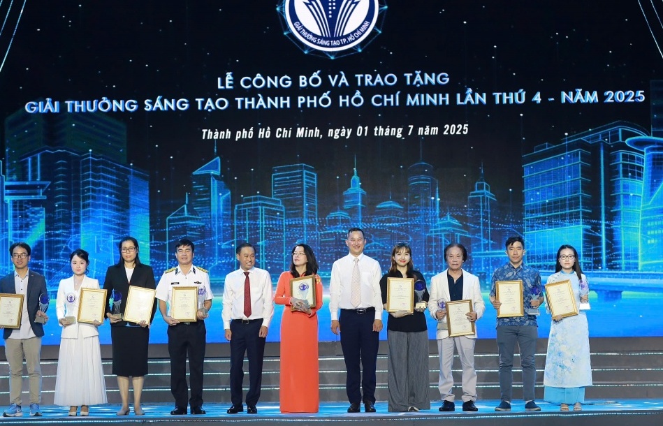 Tân cảng Sài Gòn đạt giải Nhì Giải thưởng Sáng tạo TP. Hồ Chí Minh