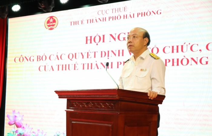 Ngành Thuế Hải Phòng kiện toàn bộ máy phục vụ người nộp thuế thông suốt