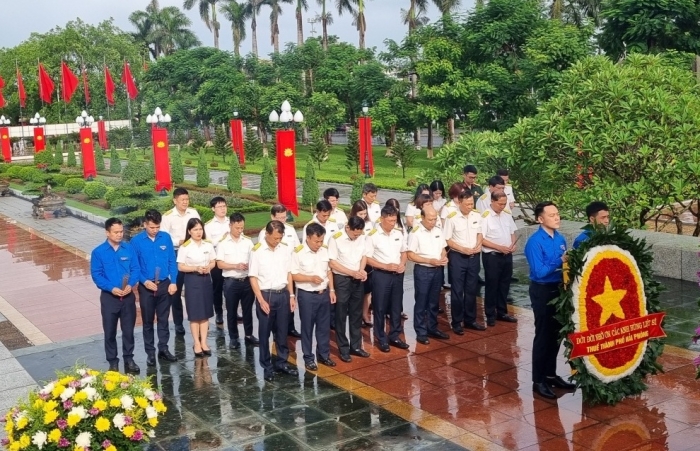 Thuế Hải Phòng tổ chức nhiều hoạt động tri ân kỷ niệm 78 năm Ngày Thương binh, Liệt sĩ