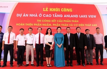 Tập đoàn Nam Cường khởi công toà nhà Anland Lakeview tại khu đô thị Dương Nội, Hà Đông