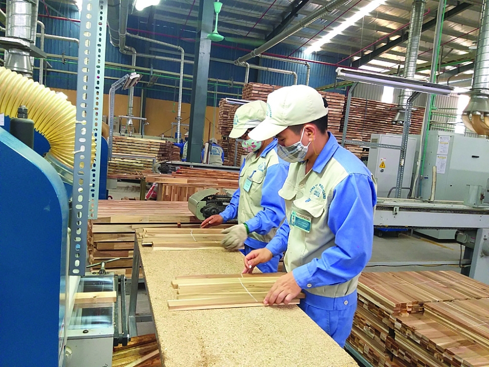 Gỗ Việt còn nhiều cơ hội để gia tăng thị phần trên thị trường đồ gỗ thế giới. 	Ảnh: Nguyễn Thanh