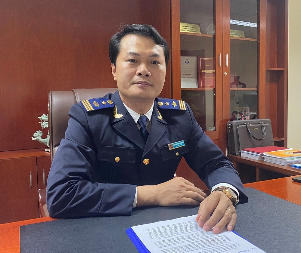 Ông Hoàng Quốc Quang, Phó Cục trưởng Cục Hải quan Hà Nội.