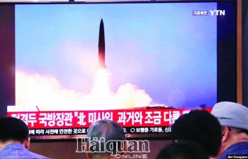 Mục đích Triều Tiên liên tiếp phóng tên lửa