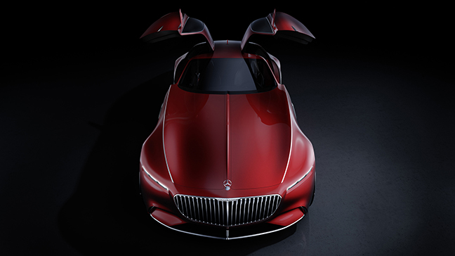 xe y tuong mercedes maybach vision 6 chinh thuc lo dien