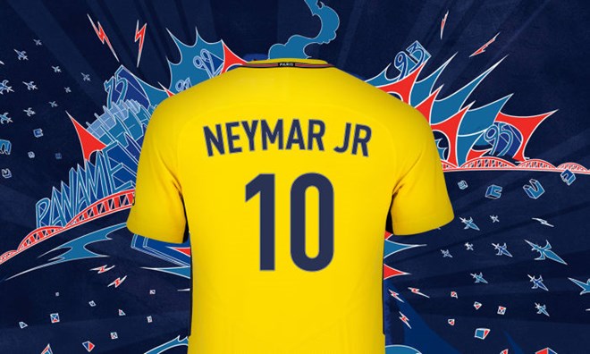 neymar chinh thuc gia nhap paris saint germain mac ao so 10