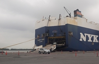 Thuyền trưởng tử vong trên tàu chở gần 2.000 ô tô từ Thái Lan đến Hải Phòng
