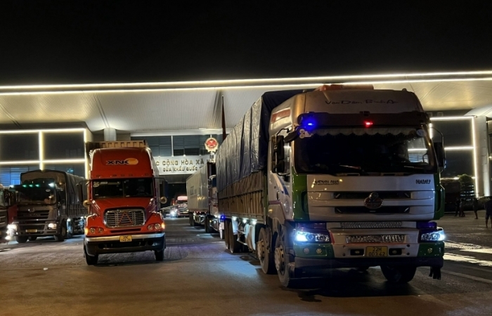 Khôi phục hoạt động xuất nhập khẩu tại cửa khẩu Kim Thành (Lào Cai)