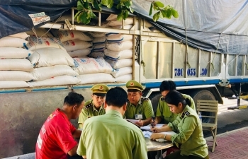 Bình Đình: Thu giữ 30 tấn đường Thái Lan không hóa đơn, chứng từ