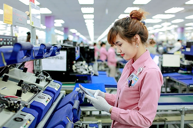 Điện thoại và máy vi tính “Made in Vietnam” xuất khẩu nhiều nhất vào Mỹ và Trung Quốc