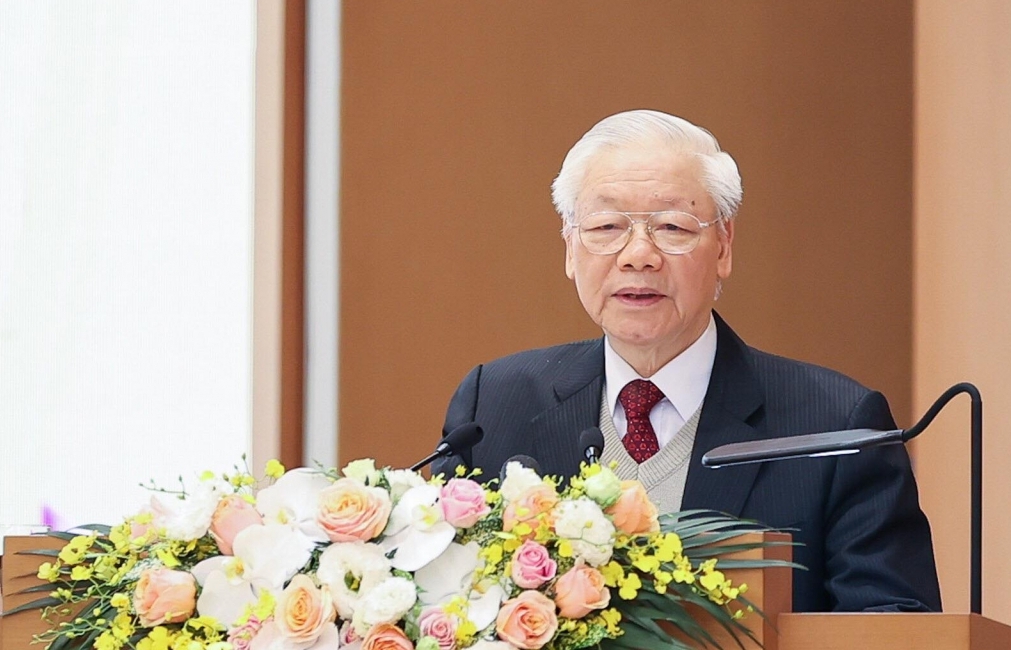 Tổng Bí thư Nguyễn Phú Trọng: Thực hiện thành công chiến lược vắc xin “đi sau về trước”