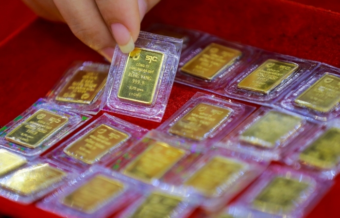 Chỉ trong một phiên, vàng SJC giảm không phanh gần 6 triệu đồng mỗi lượng
