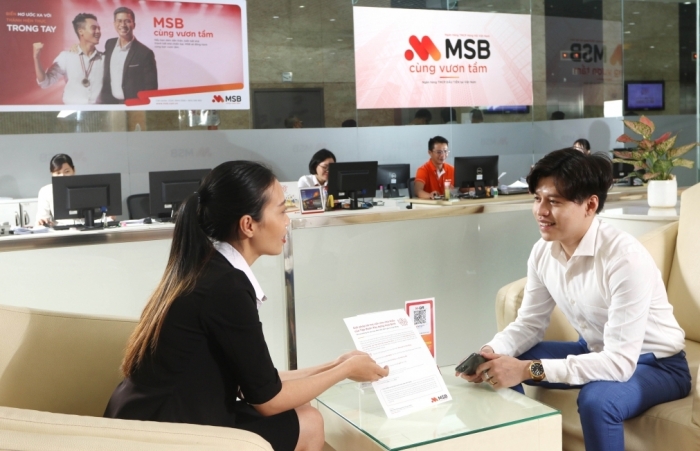 Lợi nhuận của MSB tăng gần 72% trong 6 tháng đầu năm