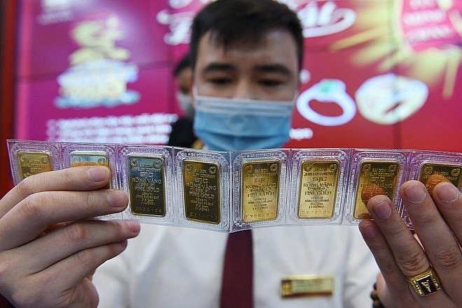 Giá vàng trong nước vẫn giữ vững trên 58 triệu đồng/lượng.