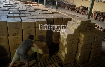 Hải quan phát hiện gần 200.000 túi xách nhập khẩu nghi giả mạo xuất xứ Việt Nam