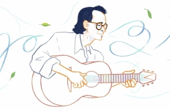 Trịnh Công Sơn được tôn vinh trên Google Doodles