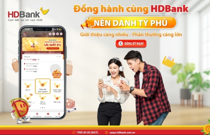 choang ngop voi muc hoa hong cua cong tac vien tai hdbank