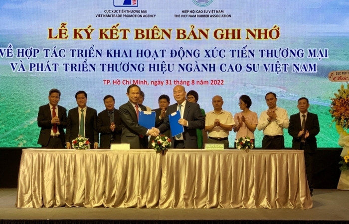 Hợp tác phát triển thương hiệu ngành cao su Việt Nam