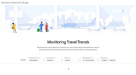 Travel Ínight with Google hướng đến mục tiêu quảng bá và hỗ trợ phục hồi ngành du lịch