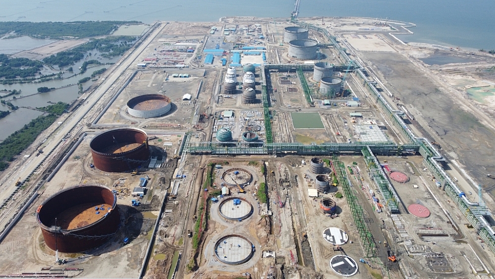 PXS đang thi công một phần gói thầu A2 - Tổ hợp hóa dầu Long Sơn
