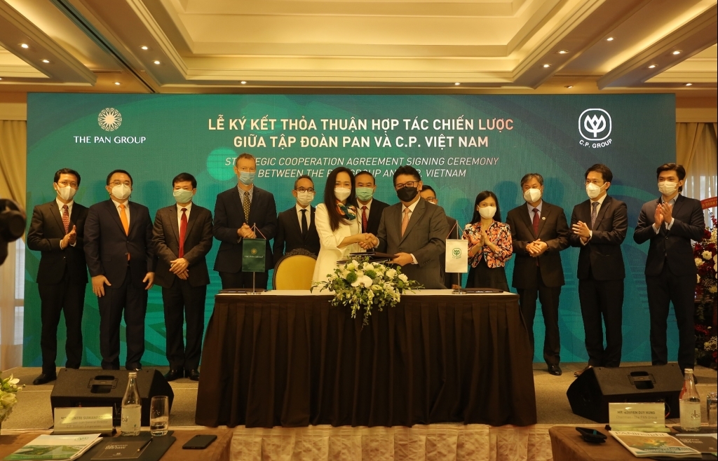Tập đoàn PAN và C.P Việt Nam bắt tay phát triển chuỗi giá trị thủy sản