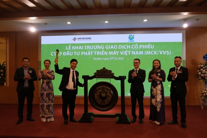 20,5 triệu cổ phiếu CTCP Đầu tư Phát triển máy Việt Nam chính thức giao dịch trên UPCoM