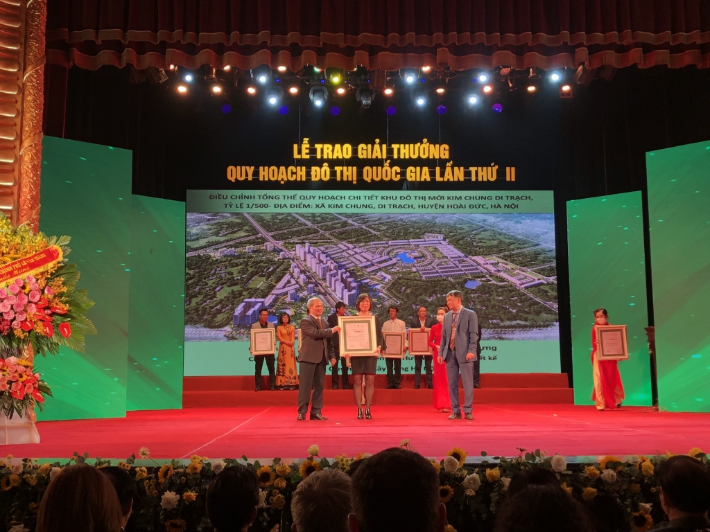 Hinode Royal Park gặt hái giải thưởng tại Lễ trao giải Quy hoạch đô thị Quốc gia lần thứ II (VUPA 2020)